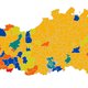 Zo stemde uw provincie: uitslagen van de verkiezingen in kaart