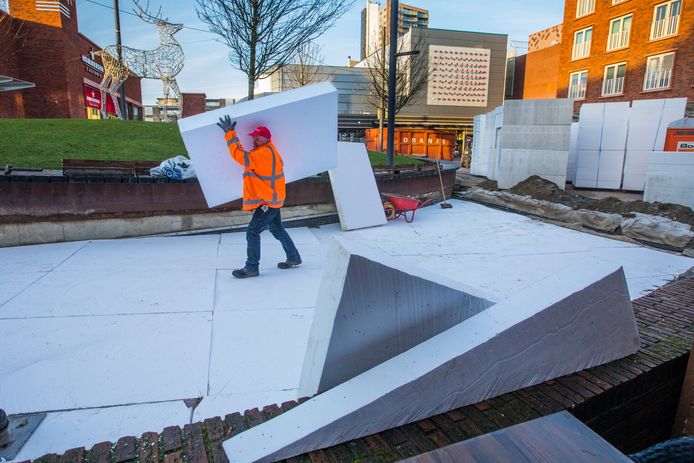 Piepschuim kan in de toekomst misschien wel ter plaatse worden verwerkt, dankzij een slim idee uit Twente. Daardoor is minder vervoer nodig en kan de CO2-uitstoot worden beperkt.
