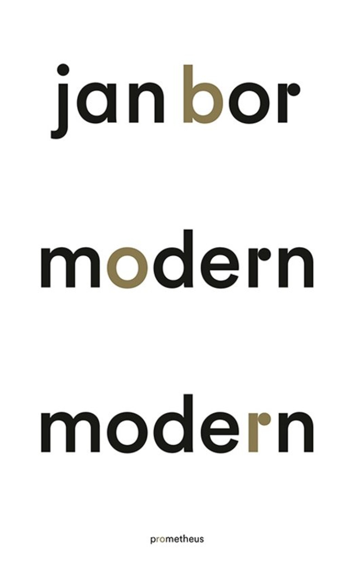 Cover Jan Bor - Modern Modern Beeld X