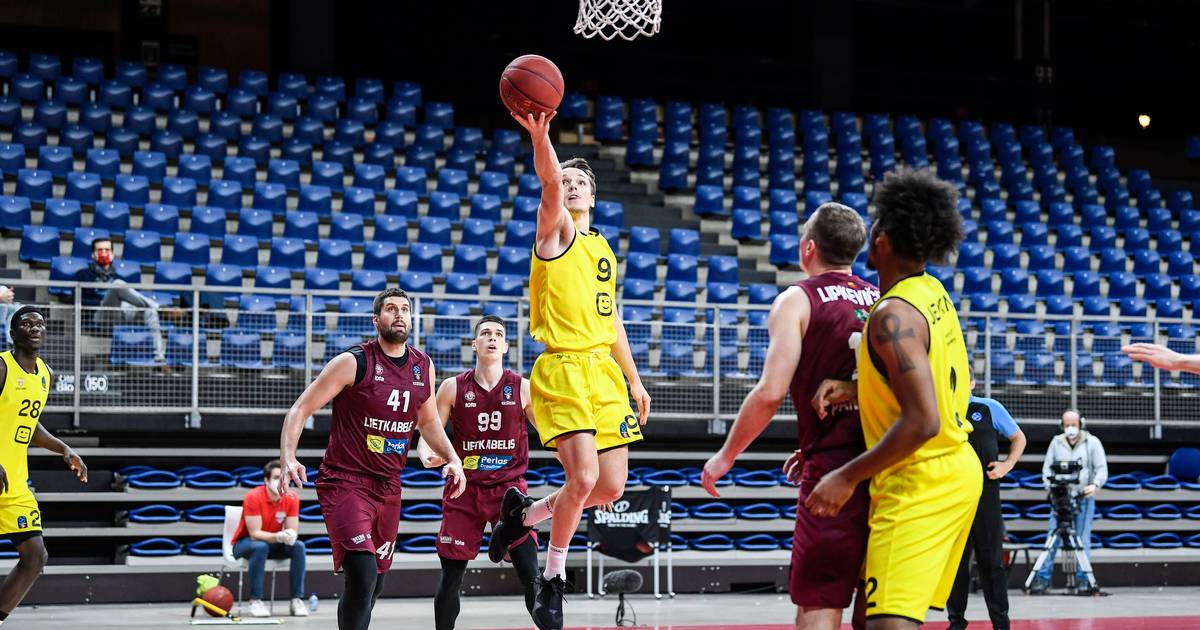 Antwerp Giants wint zijn eerste Europese wedstrijd tegen Lietkabelis