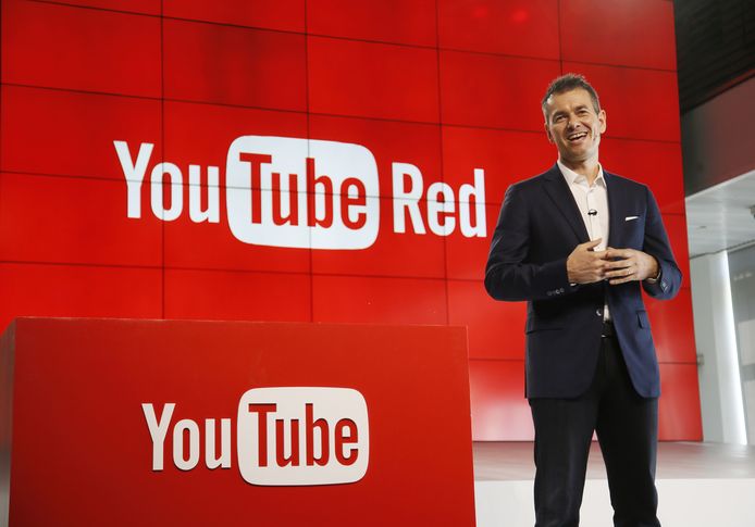 Robert Kyncl, Chief Business Officer, presenteerde woensdag YouTube Red.