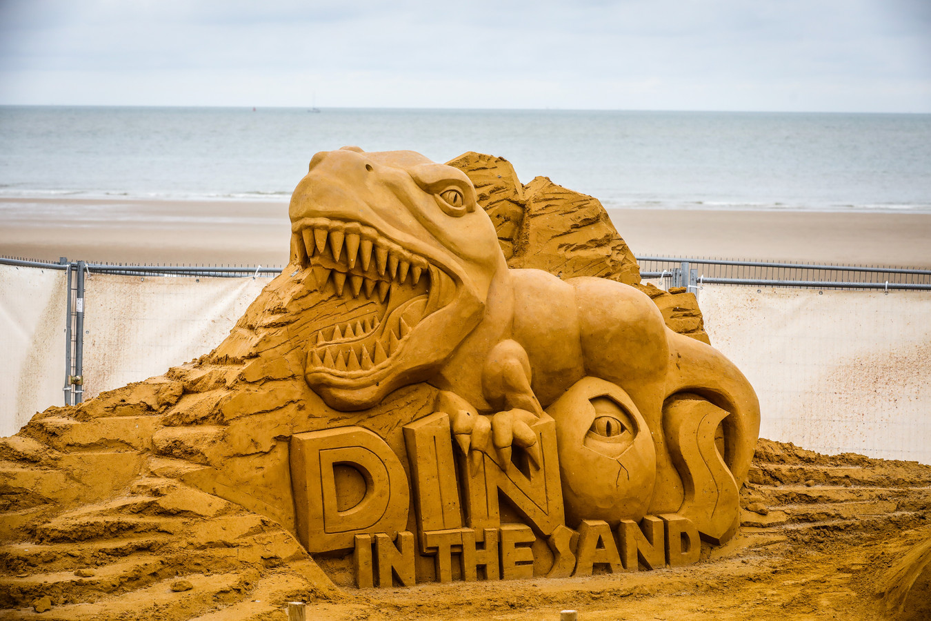 Europa’s beste zandkunstenaars verzamelen zich in Middelkerke “Het