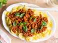 Wat Eten We Vandaag: Pasta met vegetarische ragù Bolognese