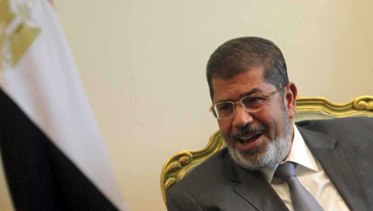 De Egyptische president Mohamed Morsi Beeld reuters