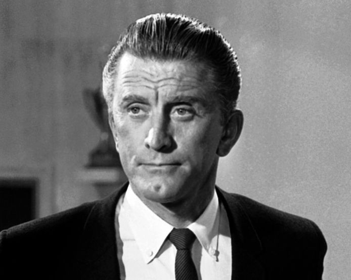 Acteur Kirk Douglas in New York.