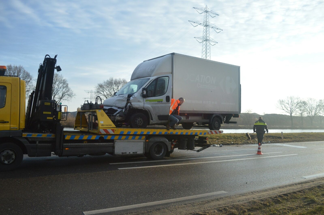 Aanrijding Langs Het Kanaal In Helmond Foto Ed Nl