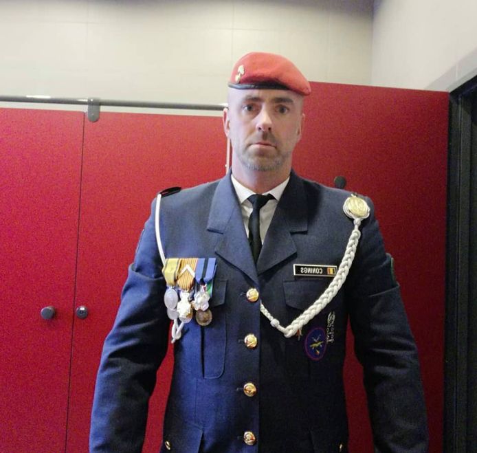 Jurgen Conings in legeruniform.