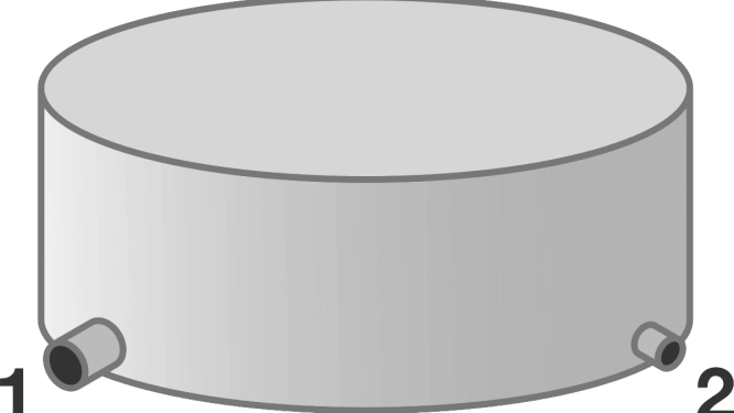 Los jij onze maandagpuzzel op? Hoe snel loopt de watertank leeg?