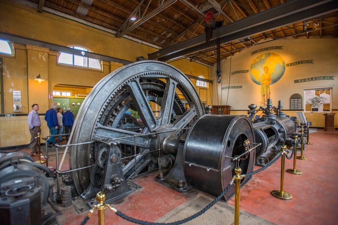 De stoommachine van KVL in het Ketelhuis wordt onderhouden door een enthousiaste groep vrijwilligers.