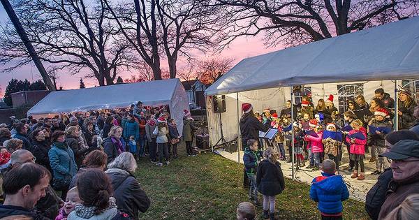 Kersttafereel in dorpshart Budel-Schoot | Cranendonck - Eindhovens Dagblad