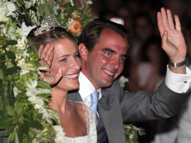 Griekse prins Nikolaos en prinses Tatiana na huwelijk van 14 jaar uit elkaar