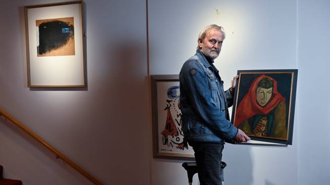 Portret van Hengelose Anke voor het eerst te zien:  ‘Een vroege Karel Appel uit Twente’