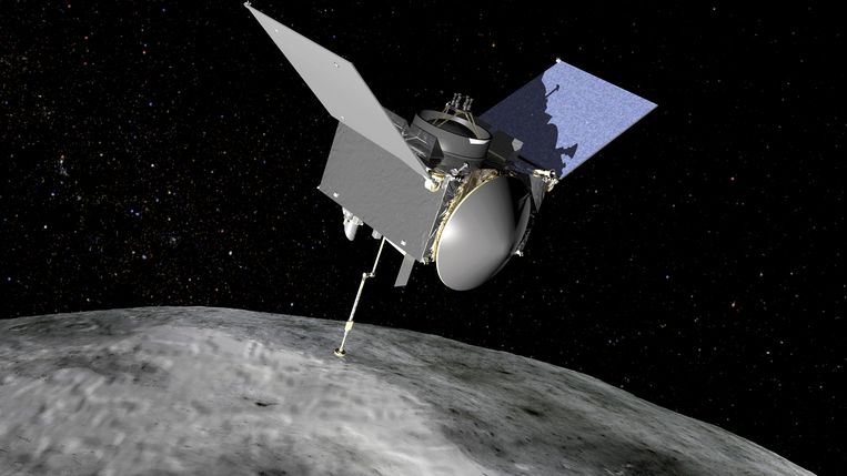 Illustratie van de OSIRIS-REx. Beeld REUTERS