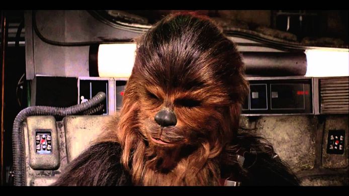 Wie schuilt eigenlijk onder Chewbacca-kostuum? | Film hln.be