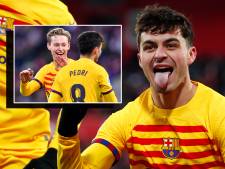FC Barcelona en Frenkie de Jong danken jubilaris Pedri in Catalaans gevecht met Girona
