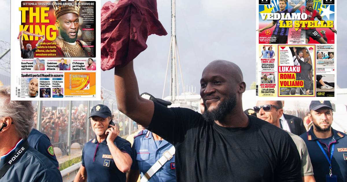 Il “reale” Lukaku conquista le prime pagine in Italia, ma non tutti lo apprezzano allo stesso modo: “Non piace a nessuno” |  Trasferimenti