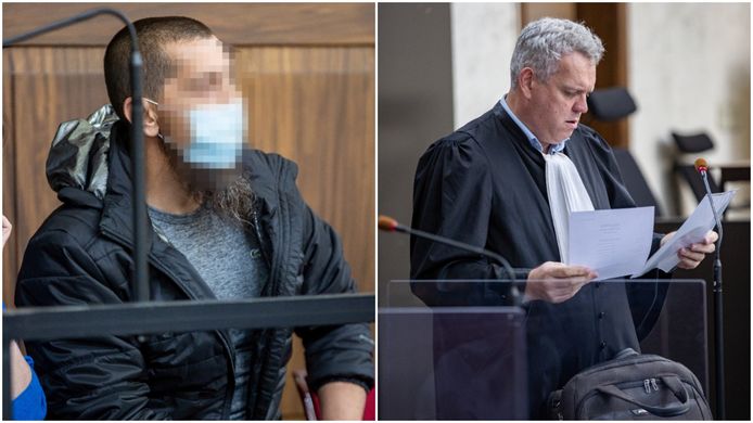 Kris Vincke, de advocaat van Ramzes Takaev, vroeg over de ganse lijn de vrijspraak.