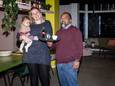 Joëlle en Aris van der Land openen zaterdag lunchroom Kiki, vernoemd naar hun dochter.