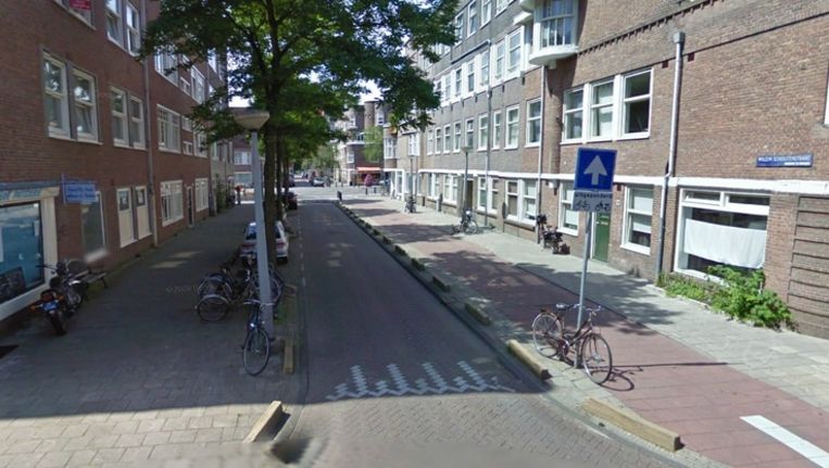 Willem Schoutenstraat, Amsterdam Beeld Google Street View