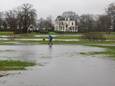 Hoogwater in het Markdal bij Breda, afgelopen januari.