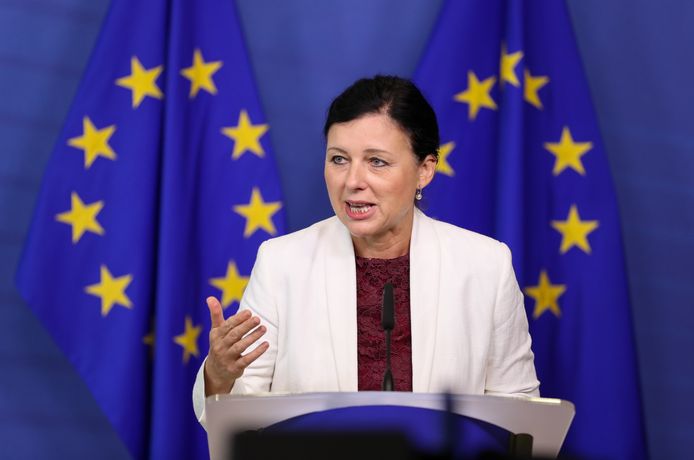 Europees commissaris voor Consumentenzaken Vera Jourová.