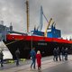 Voor het eerst een hypermodern baggerschip in de Rotterdamse haven