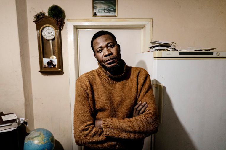 Jean-Paul Tawaba: ‘Ik wil de dader in de ogen kijken en opnieuw op de man af vragen: ‘Waarom wou jij mij dood?’’ Beeld Eric de Mildt