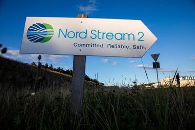 Omstreden gaspijpleiding Nord Stream 2 bijna afgewerkt