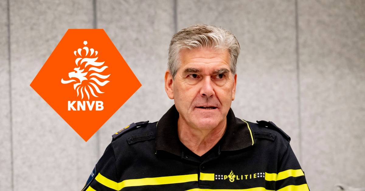 Le chef de la police d’Amsterdam, Frank Paauw, succède à Just Spee à la présidence du KNVB |  Football néerlandais