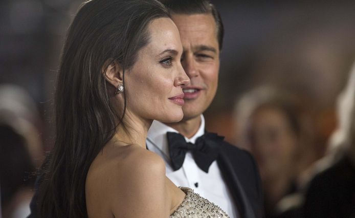 Angelina Jolie en Brad Pitt