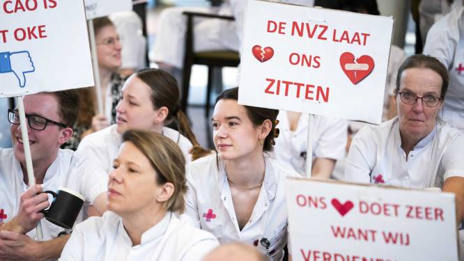Boze medewerkers ziekenhuizen leggen in april werk weer dag neer: eisen meer salaris en meer invloed op rooster