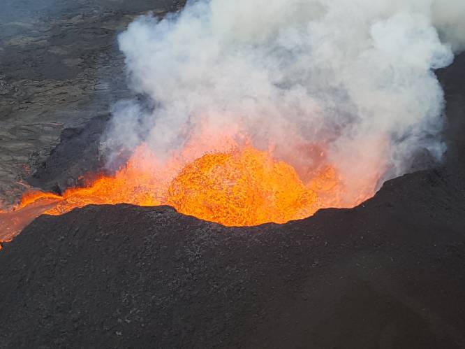 Vulkaan Kilauea blijft maar lava spuwen op Hawaï