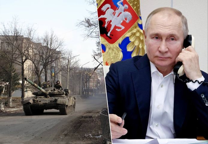 Poetin heeft bevolen om over te gaan tot een staakt-het-vuren vandaag en morgen