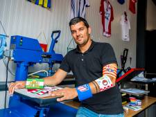 Van bekende voetballers tot aan clubs in Brazilië en Sri Lanka: allemaal dragen ze een aanvoerdersband van Mark (34)