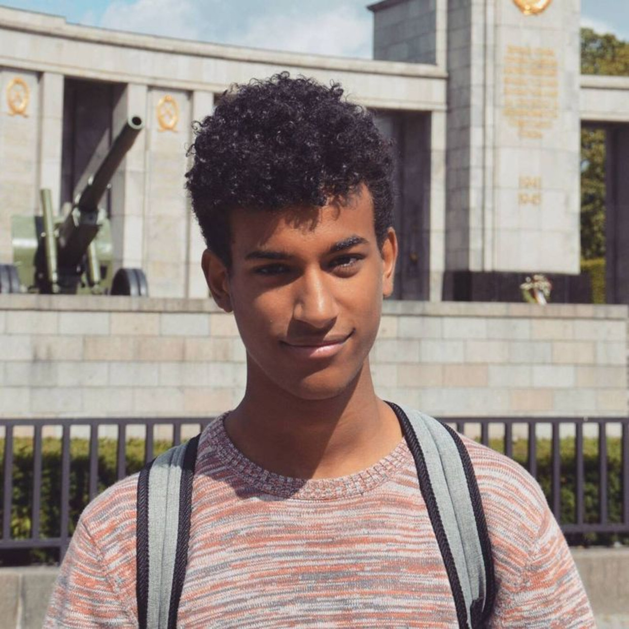 Student Sanda Dia, die op 5 december 2018 overleed tijdens een studentendoop. Beeld rr