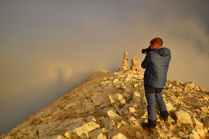 Een 'Brocken'-verschijning kan je gewoon fotograferen.