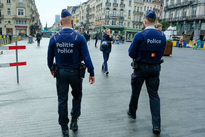 De Brusselse politie zal zaterdag grondige controles uitvoeren indien er toch gemanifesteerd wordt in de hoofdstad.