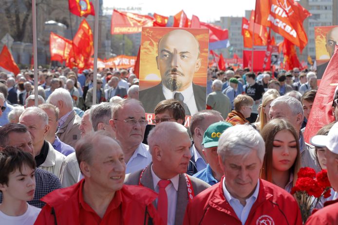 De Dag van de Arbeid wordt in Rusland ieder jaar wel groots gevierd.