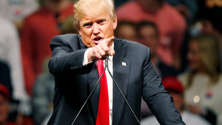 Donald Trump Beeld AP