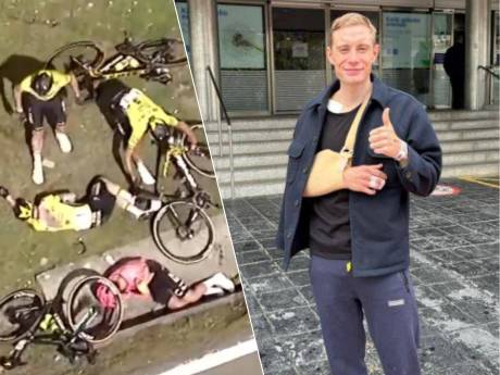 Jonas Vingegaard mag twee weken na horrorcrash in Baskenland eindelijk ziekenhuis verlaten