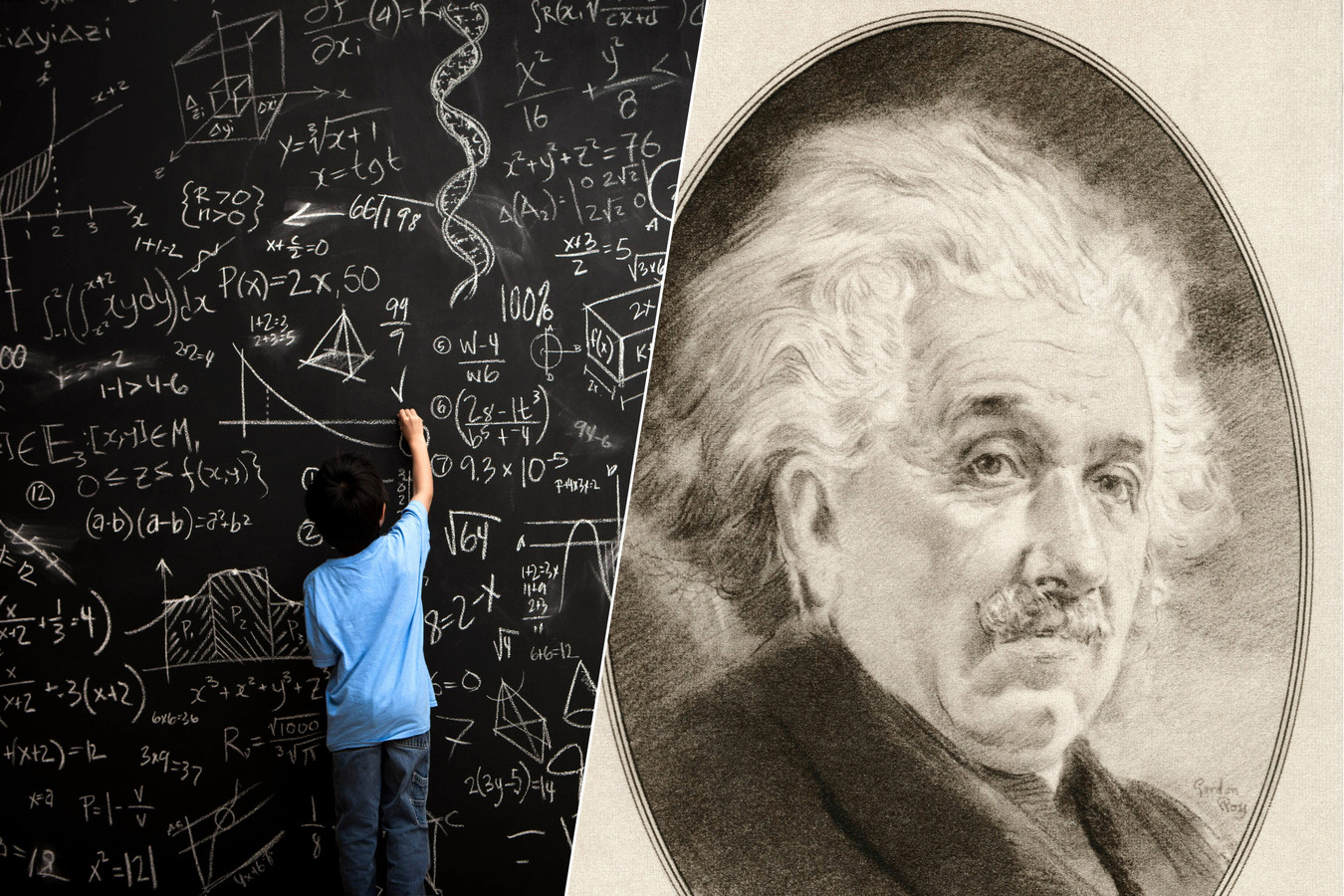 Britse knappe kop van pas 12 jaar scoort hoger op IQtest dan Albert