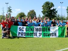 Zelfkennis brengt Genemuiden in een zetel naar de derde divisie: ‘Geweldig, en dik verdiend’