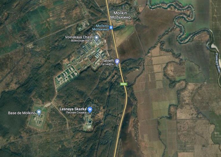Base Molkino Immagine Google Maps