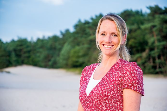 Anneke de Boer, de enige betaalde medewerker van Stichting Droomdag (Roelofarendsveen).
