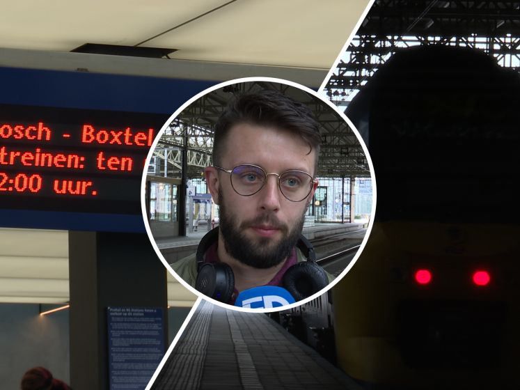 Grote problemen voor reizigers in Brabant door gravende dassen