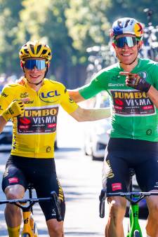 Groene trui met Wout van Aert geen doel voor Jumbo-Visma: ‘We gaan in de Tour de France vol voor geel’