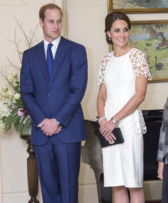 Prins William en zijn vrouw Kate Middleton