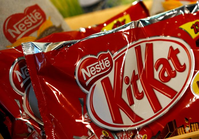 KitKat-producent Nesté wil het gebruik van verpakking uit nieuw plastic met een derde terugdringen