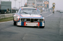 De BMW 3.0 CSL in race-uitvoering.