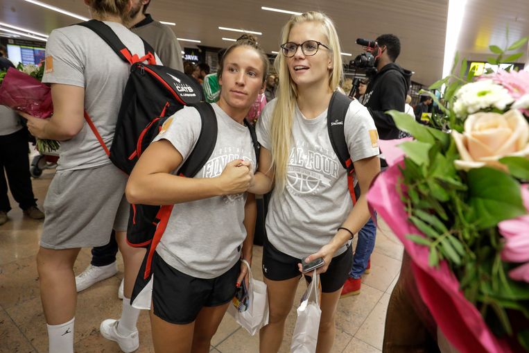 IN BEELD. Belgian Cats zetten na knap WK basketbal weer ...